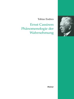 cover image of Ernst Cassirers Phänomenologie der Wahrnehmung